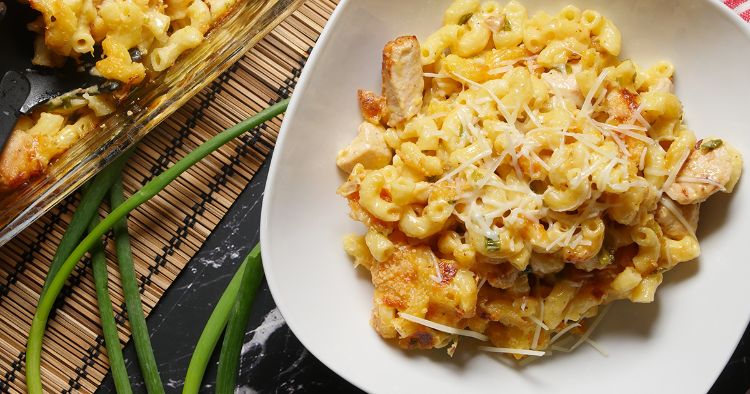 Whenever I whip up this dish with elbow macaroni, it quickly disappears