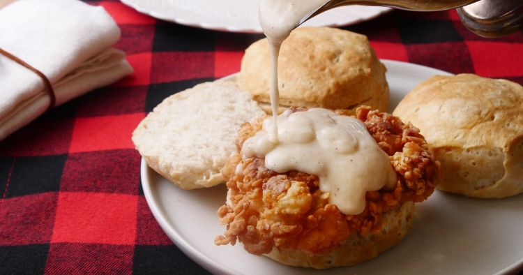 Fry chicken on all sides till golden brown and make this generous recipe.