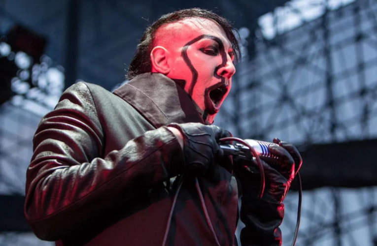 In addition to releasing his first album in four years, Marilyn Manson has also released a new single titled “Sacrilegious”