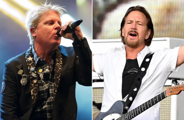 It is Dexter Holland’s hope that the offspring will one day come to the same level as Pearl Jam