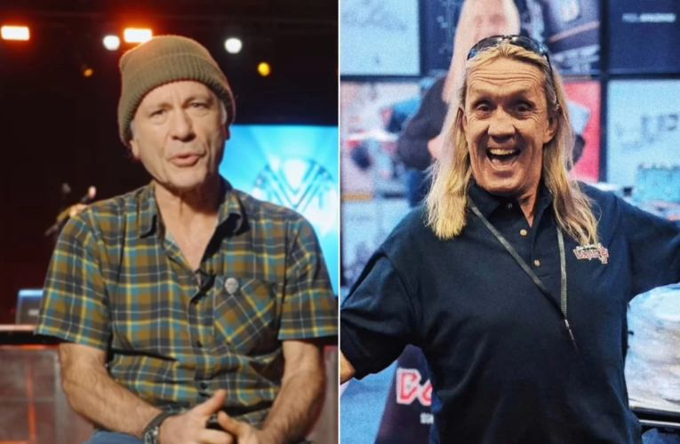 The announcement of Bruce Dickinson’s first solo show for 2025 comes in the midst of Nicko McBrain’s retirement from Iron Maiden